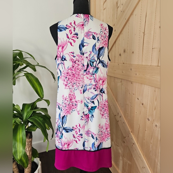 IVANKA TRUMP‎ Size 12 Women's Floral Sleeveless Midi Dress - Picture 5 of 9